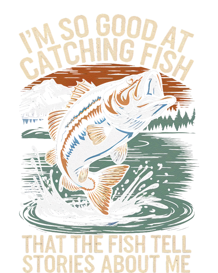 Vintage Bass Fishing Angler Funny Fisherman Catching Fish T-Shirt