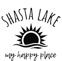 Shasta Lake My Happy Place Ca Boating Fishing Camping T-Shirt