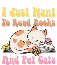 Groovy Cat Lovers And Bookworms Design For Readers T-Shirt