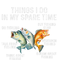 Things I Do In My Spare Time Fishing Bass Fishing Cooling Performance Crew T-Shirt