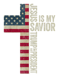 Jesus Is My Savior Trump Is My President Trump 2024 Election T-Shirt