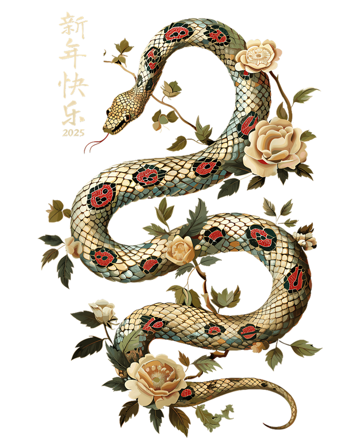 Year Of The Snake 2025 Chinese New Year Tank Top