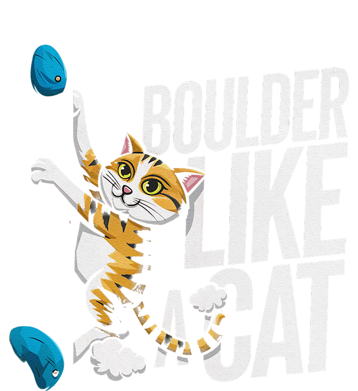 Funny Bouldering Cat – Rock Climbing & Cat Lover Design Hoodie