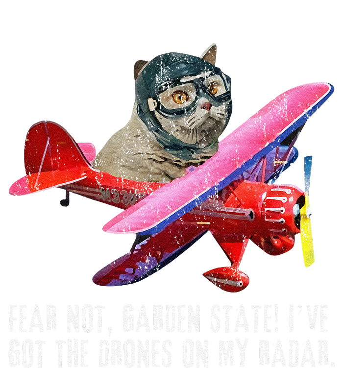 Cat Fear Not Garden State IVe Got The Drones On Radar Magnet