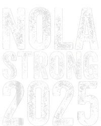 Nola Strong 2025 Red New Orleans Support Hooded Wearable Blanket