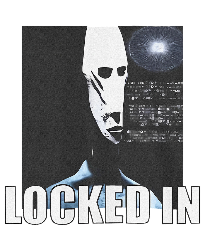 Locked In Alien Funny Extraterrestrial Alien Meme Button