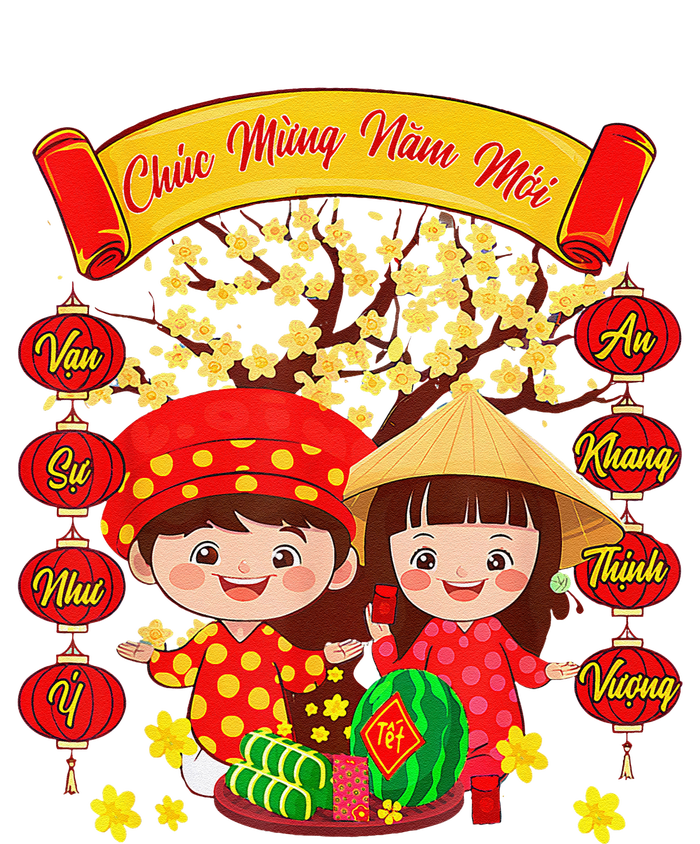 Li Xi Me Please Xuan At Ty Happy Tet Chuc Mung Nam Moi 2025 T-Shirt