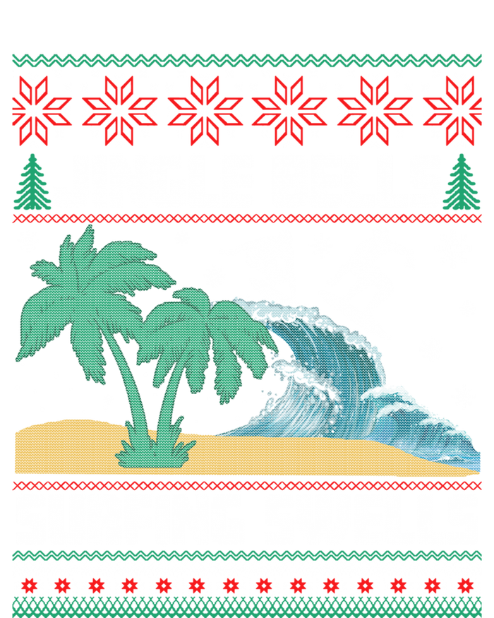 Jingle Bells Surfing Swells Ugly Christmas Funny Great Gift Toddler Hoodie