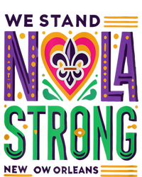 Funny Louisiana Culture T Vintag We Stand Nola Strong Toddler T-Shirt