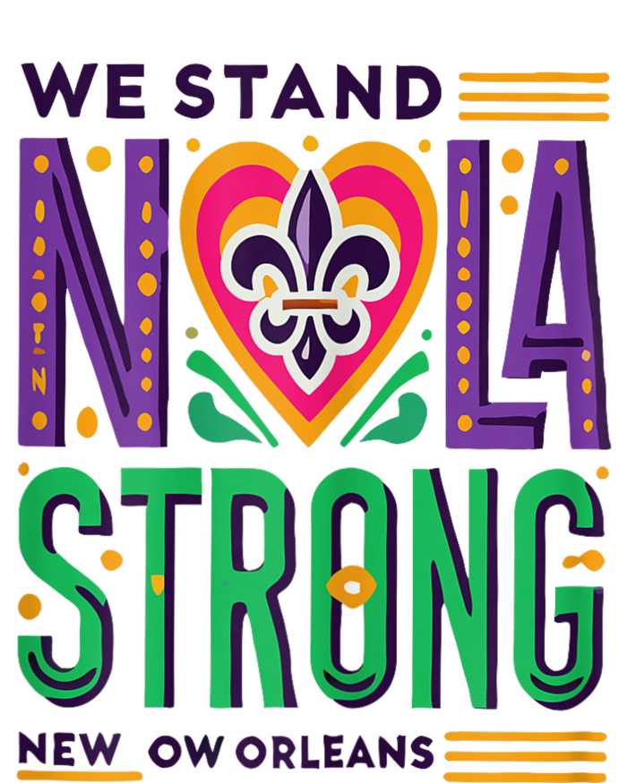 Funny Louisiana Culture T Vintag We Stand Nola Strong Toddler T-Shirt