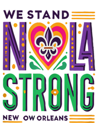 Funny Louisiana Culture T Vintag We Stand Nola Strong Appare T-Shirt