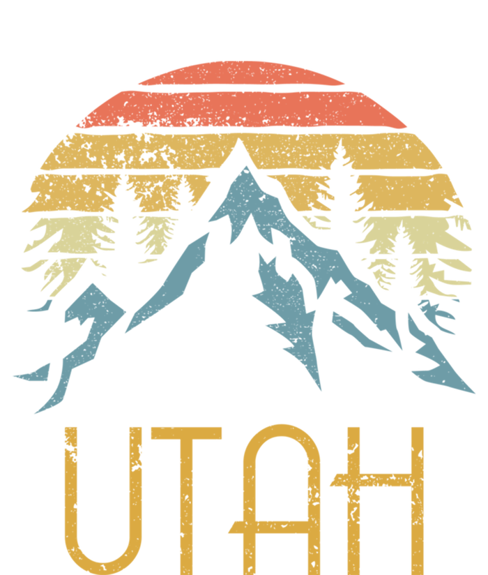 Vintage Ut Utah Mountains Outdoor Adventure Gift Sweatshirt Cinch Pack Bag