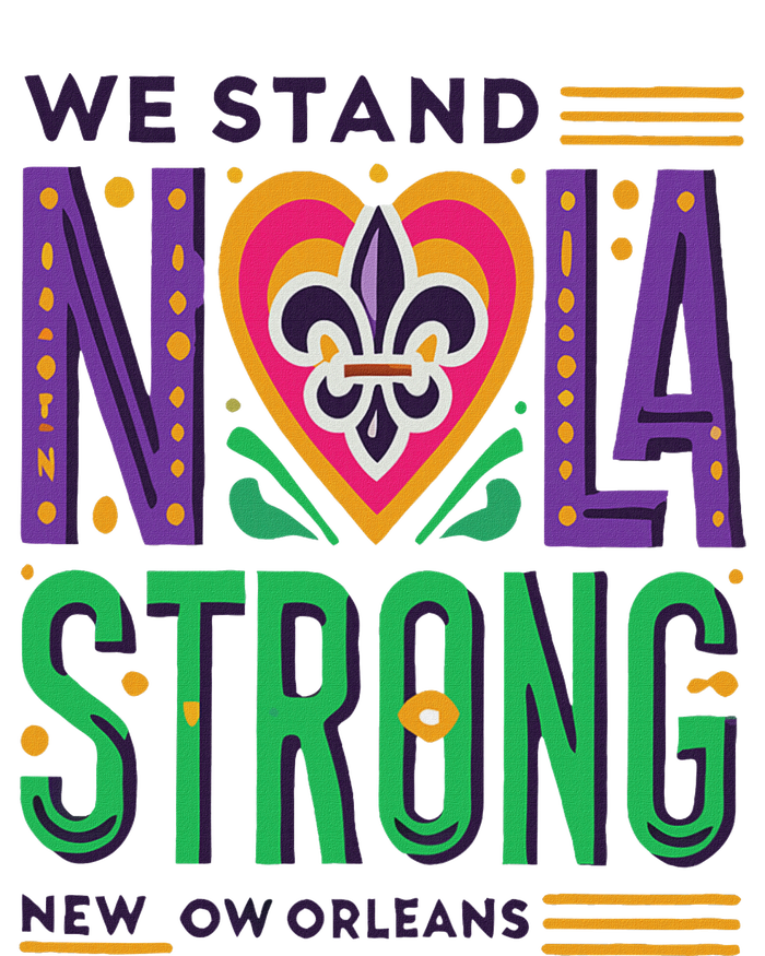 Louisiana Culture We Stand Nola Strong T-Shirt