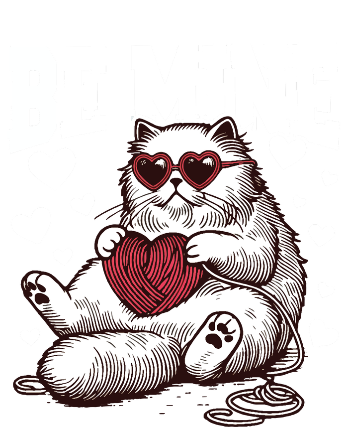 Be Mine Cat Valentine Cat Lover Gift T-Shirt