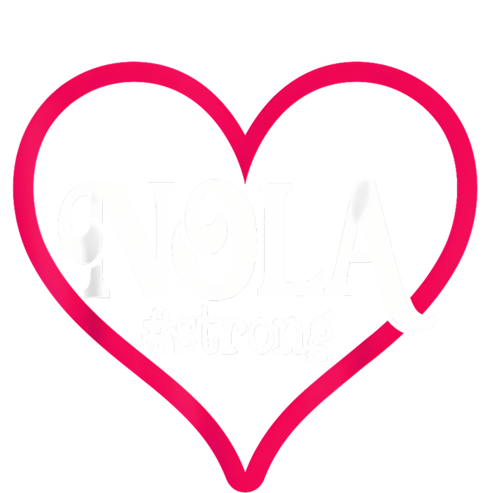 New Orleans Nola Strong Heart New Orleans Strong T-Shirt