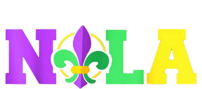 New Orleans Strong 2025 Nola Strong Support Fleur De Lis T-Shirt