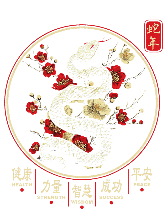 Year Of The Snake 2025 Chinese New Year T-Shirt