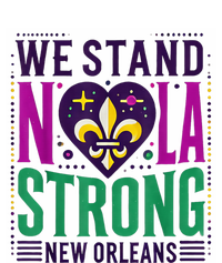 Louisiana Culture T Vintag We Stand Nola Strong Apparel Women's Pullover Hoodie