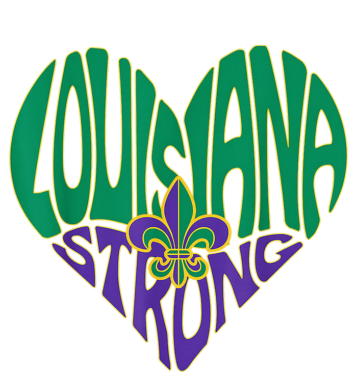 Louisiana Culture Vintage We Stand Nola Strong Tall Long Sleeve T-Shirt