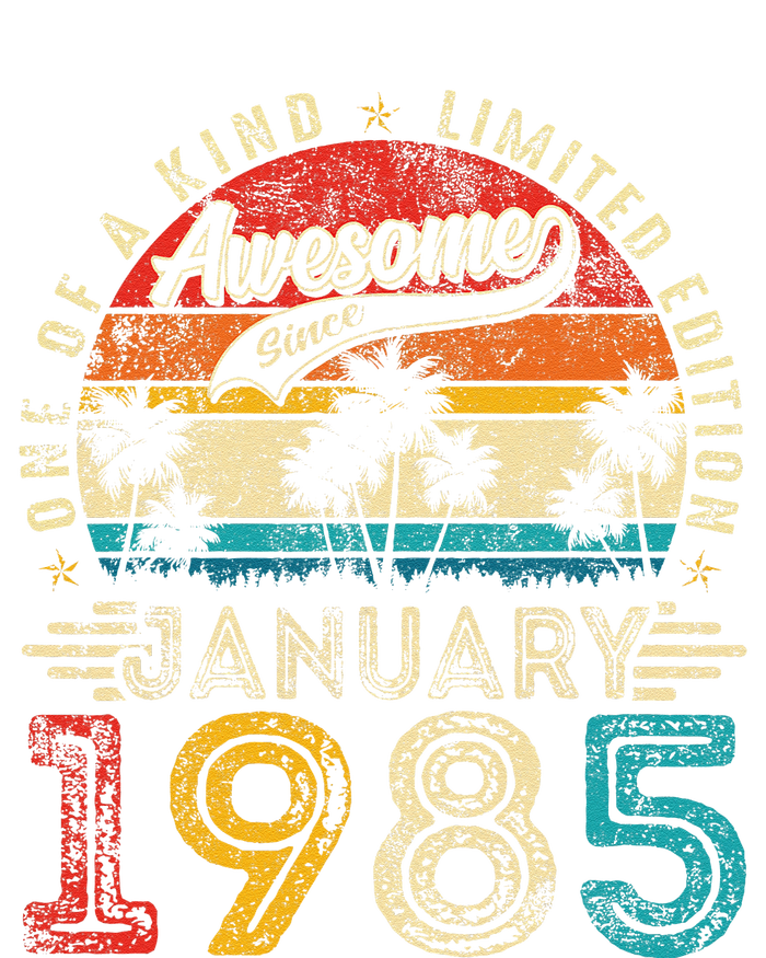 Awesome Since January 1985 40th Birthday 40 Years Old Gift T-Shirt