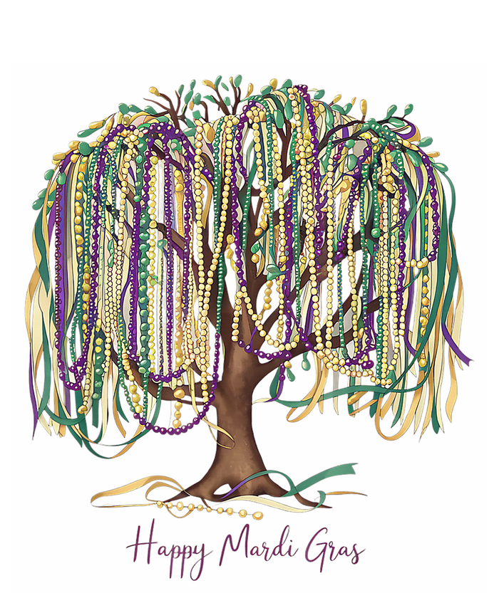 Mardi Gras Tree Beads New Orleans 2025 Festival Bead Tree Tank Top