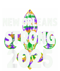 New Orleans Strong 2025 Nola Strong Tie Dye Style T-Shirt