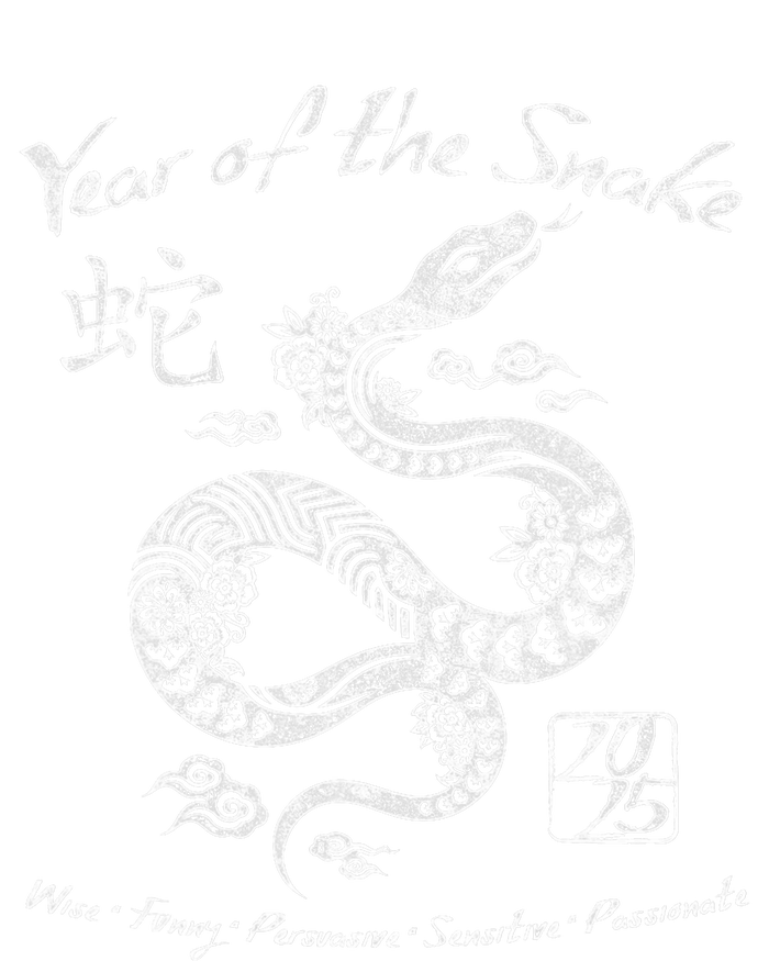 Year Of The Snake Traits Chinese Zodiac Lunar New Year 2025 Women's Fleece Hoodie