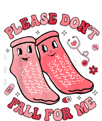 Nurse Valentine Non Slip Socks Please DonT Fall For Me Pajama Set