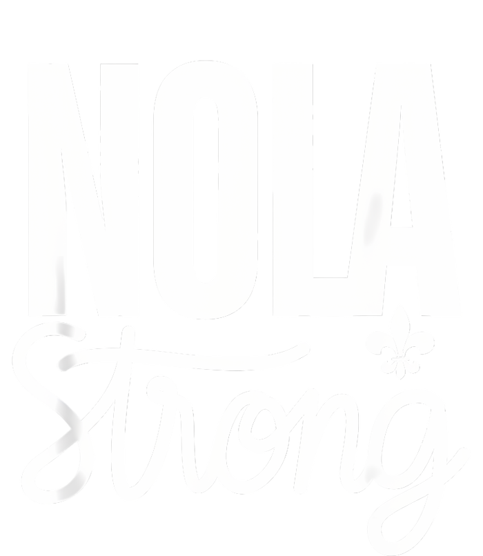 2025 Nola Always Never Forget New Orleans Strong Performance Long Sleeve Polo