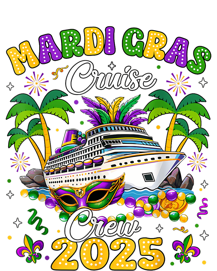 Mardi Gras Cruise Crew 2025 Family Matching T-Shirt