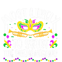 Most Likely To Start All The Shenanigans Family Mardi Gras T-Shirt