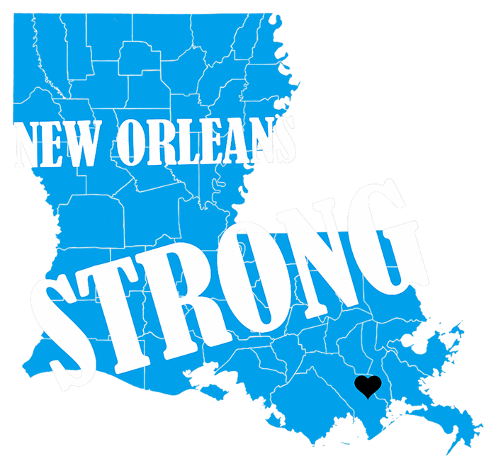 Support New Orleans Nola Strong 2025 Pray For Nola Flat Bill Trucker Hat