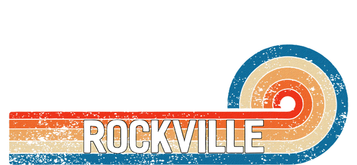 Retro Rockville Vintage City Rockville Sustainable Bucket Hat