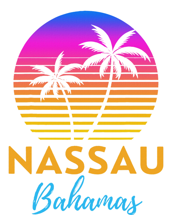 Retro Sunset Nassau Bahamas Beach Trip Vacation Summer Group T-Shirt