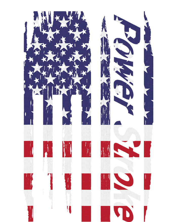 Power Stroke American Flag T-Shirt