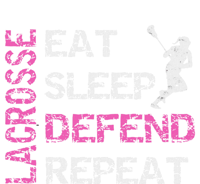 Lacrosse Lax Gear Gifts Eat Sleep Defend Women's Pullover Hoodie