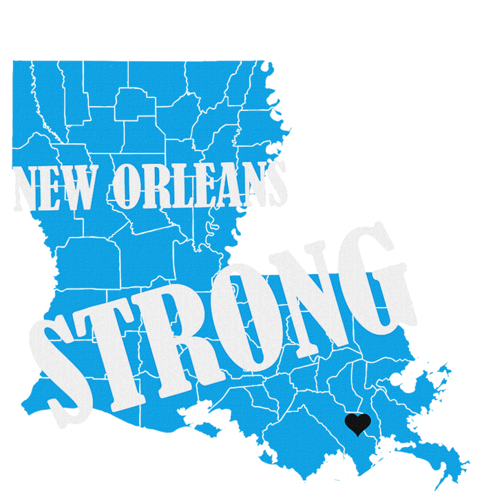 New Orleans Nola Strong 2025 Pray For Nola Toddler Long Sleeve Shirt