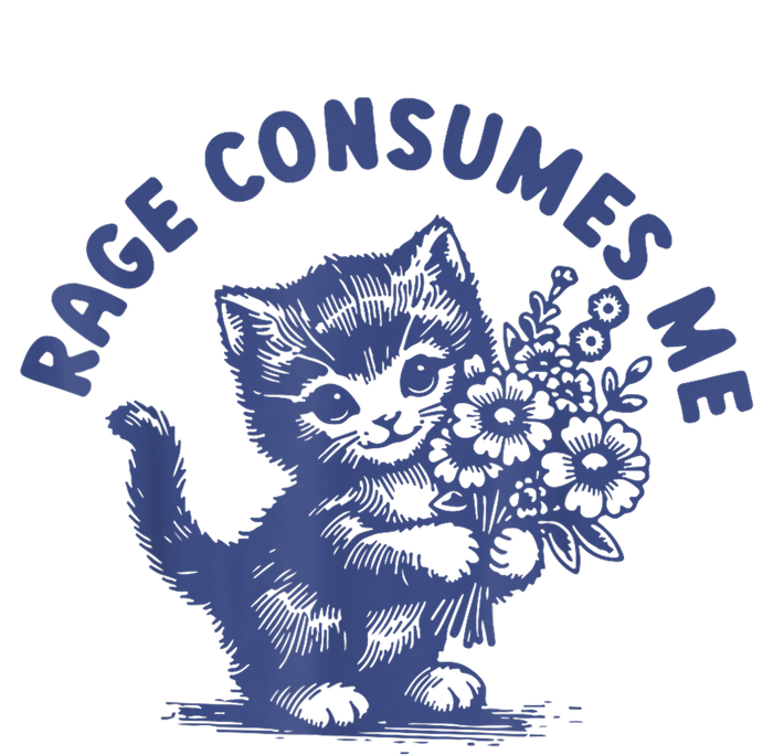 Cat Rage Consumes Me T-Shirt