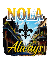 Always Support Nola Always Nola Never Forget New Orleans High Crown Mesh Back Trucker Hat