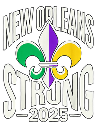 New Orleans Strong 2025 Support Fleurdelis For Nola Tie-Dye T-Shirt