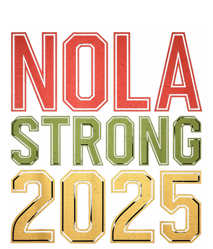 Nola Strong 2025 New Orleans Resilient Community Pride V-Neck T-Shirt