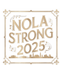 Remember Nola Strong 2025 Unity For New Orleans Culture Grommeted Golf Towel