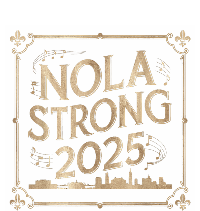 Remember Nola Strong 2025 Unity For New Orleans Culture Grommeted Golf Towel