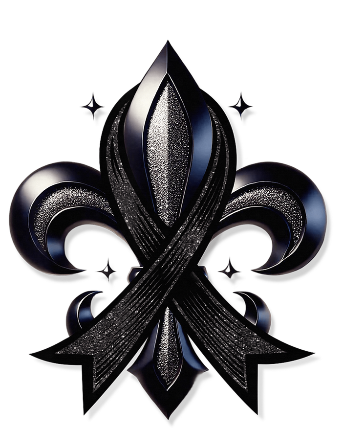 Remember Nola Strong Black Ribbon Support Louisiana T-Shirt