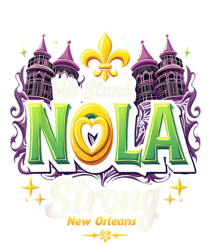 We Stand Nola Strong New Orleans Traveling Lovers Costume T-Shirt