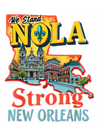 We Stand Nola Strong New Orleans Traveling Lovers Graphic Cool Comfort Performance Bucket Hat