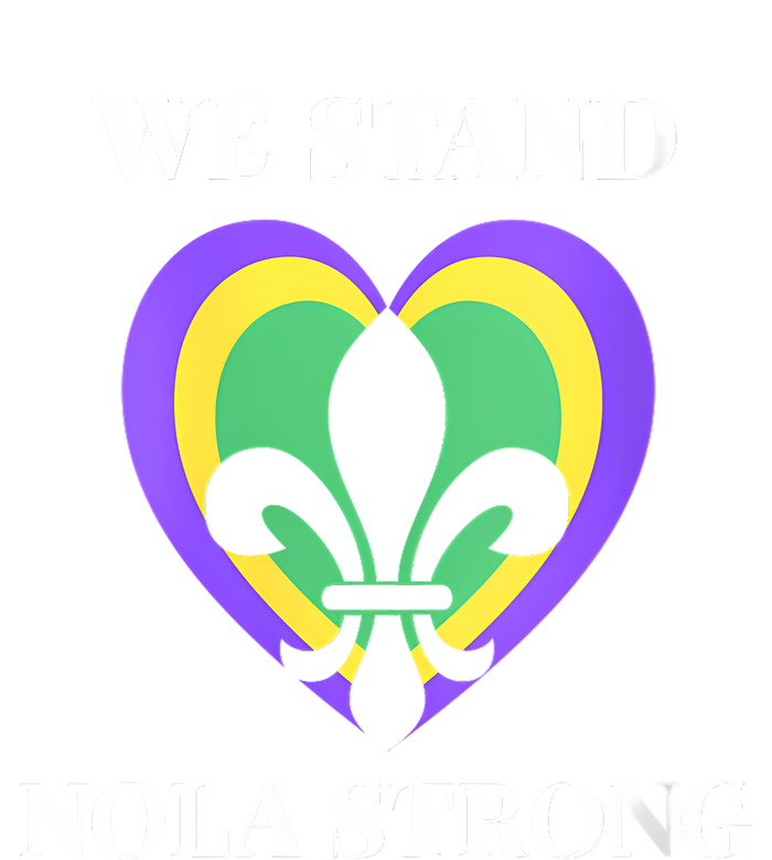 We Stand Nola Strong New Orleans Vneck T-Shirt