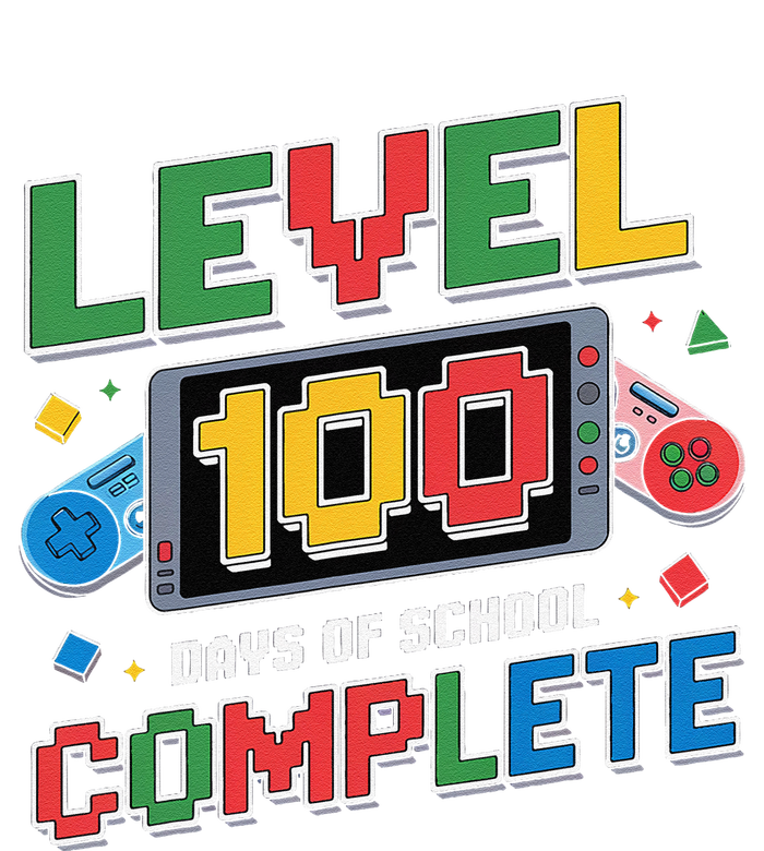 Level 100 Days Of School Complete Happy 100th Day Of School T-Shirt