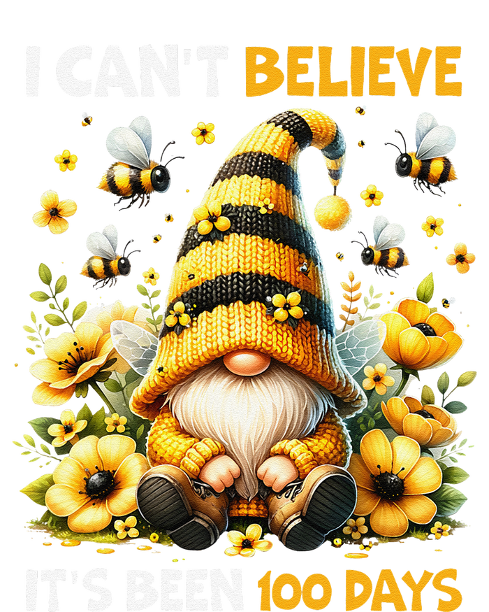 I CanT Believe Its Been 100 Days Bee Gnome Teacher Student T-Shirt