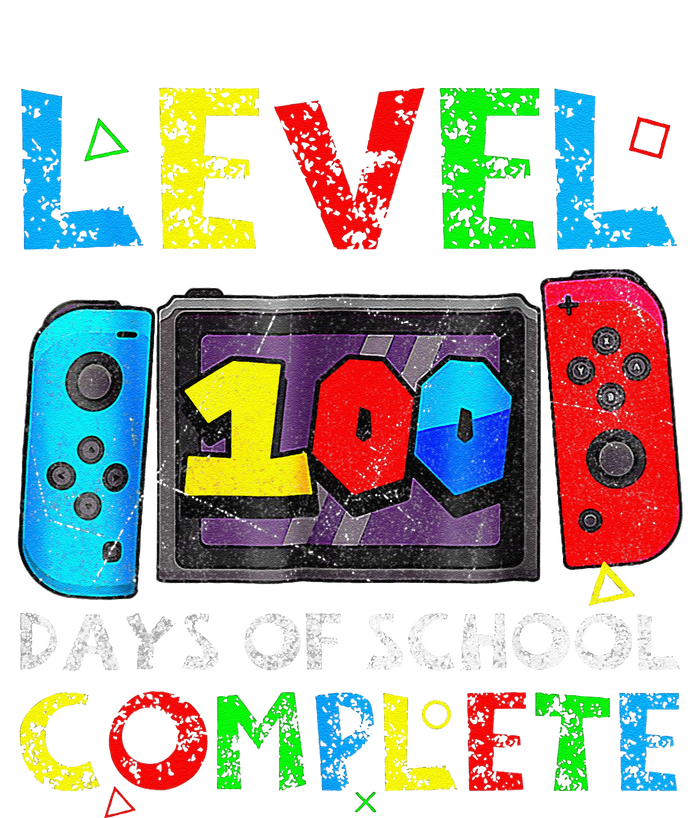 Level 100 Days Of School Complete Gamer Video Games T-Shirt